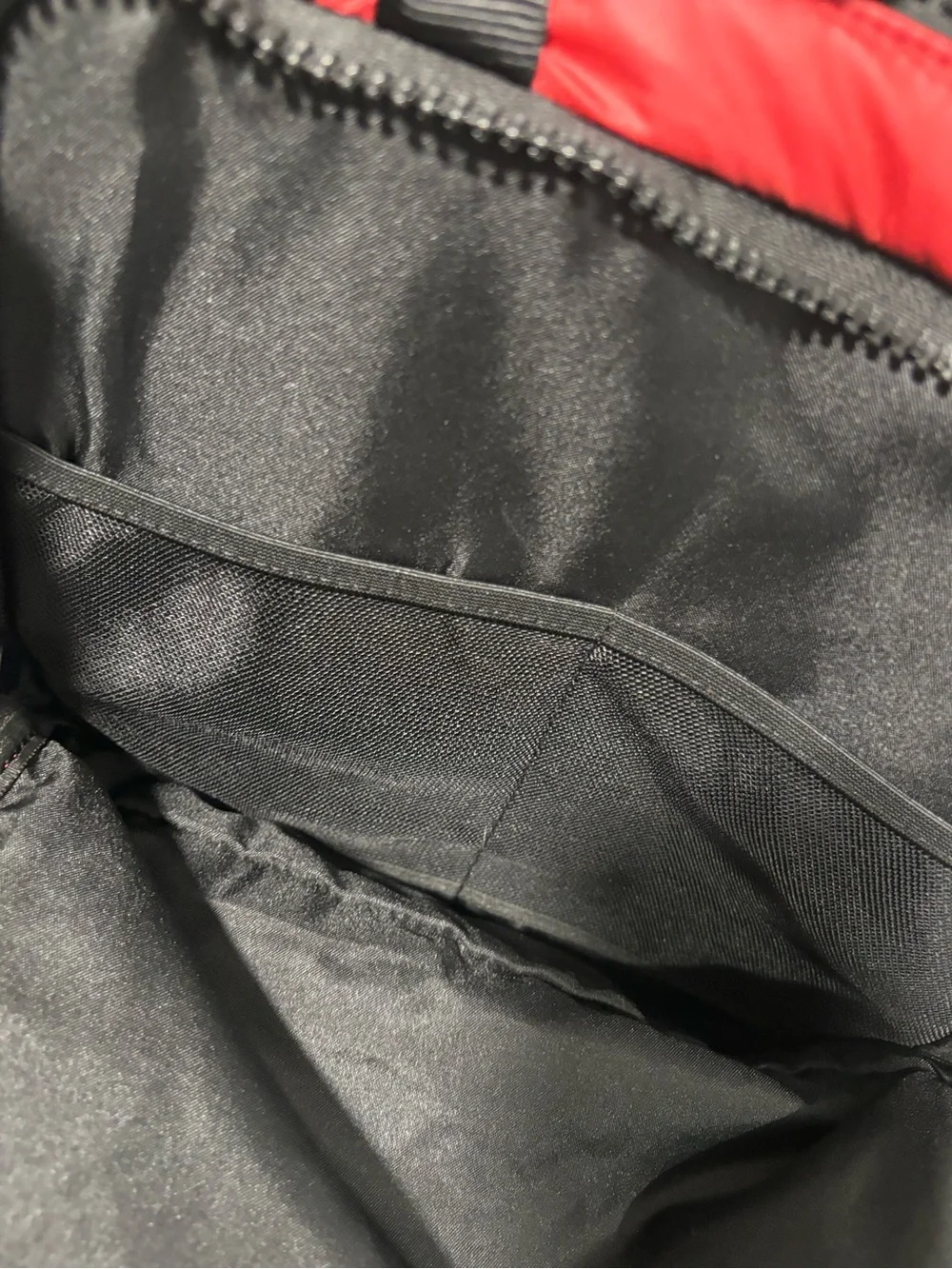 Hedgren Red Nylon Backpack Laptop Travel Bag Unisex